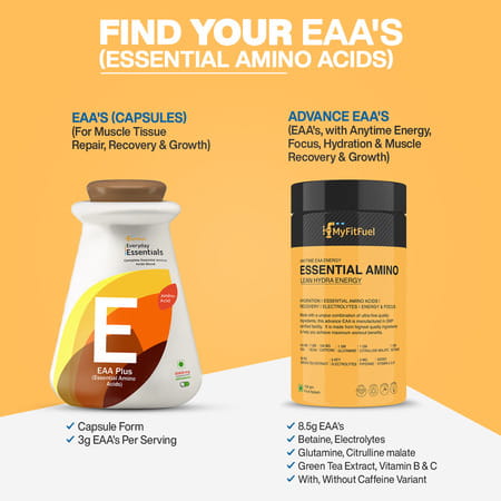 Myfitfuel Anytime Eaa Energy (200g | Mango) (Essential Amino Acid) Hydration | Repair & Recovery