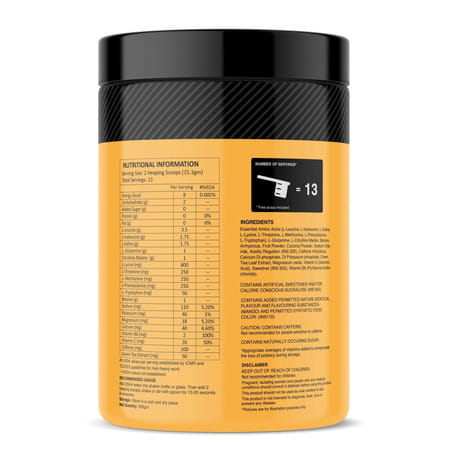 Myfitfuel Anytime Eaa Energy (200g | Mango) (Essential Amino Acid) Hydration | Repair & Recovery