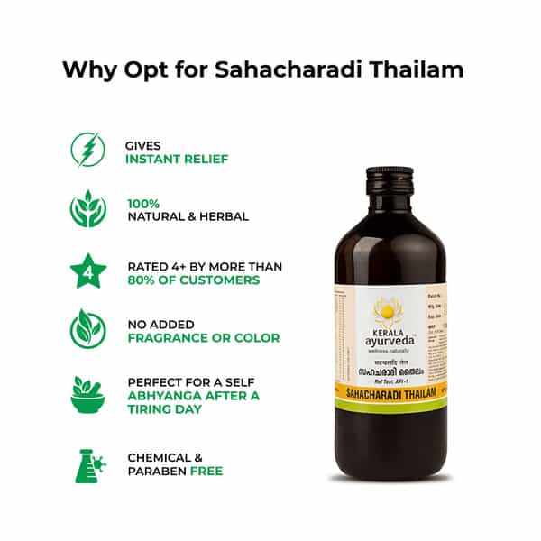 Kerala Ayurveda Sahacharadi Thailam 200 Ml