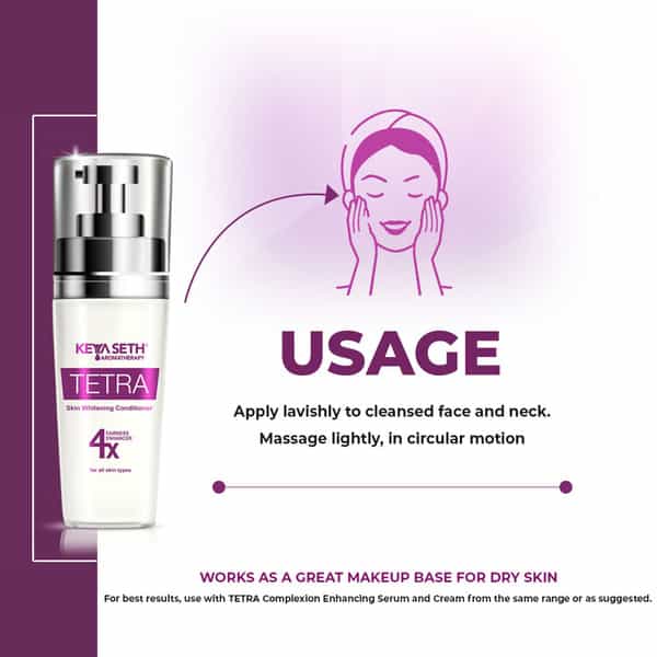 Keya Seth Aromatherapy Tetra Skin Whitening Conditioner- 50Ml