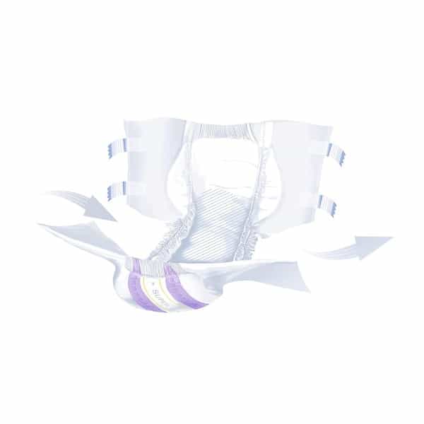 Super Seni Breathable Adult L Diapers 10