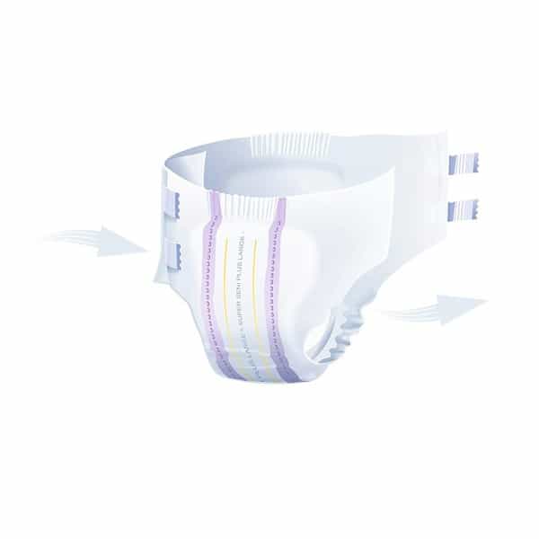 Super Seni Breathable Adult L Diapers 10