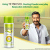 Tetmosol Anti-Fungal Fresh Lime Fragrance Dusting Powder Bottle Of 100Gm
