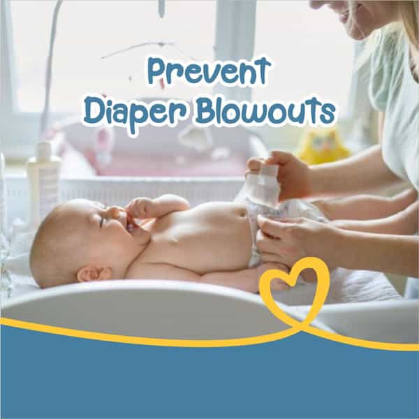 Tinyfit Baby Diaper Pants Medium | Bubble Soft Bed | Multi-Layer Absorption Upto 12 Hrs - M (34 Pcs)