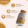 Mojocare Liver Detox Supplement With Milk Thistle For Healthy Liver Function - 1 Bottle(60 Caps)