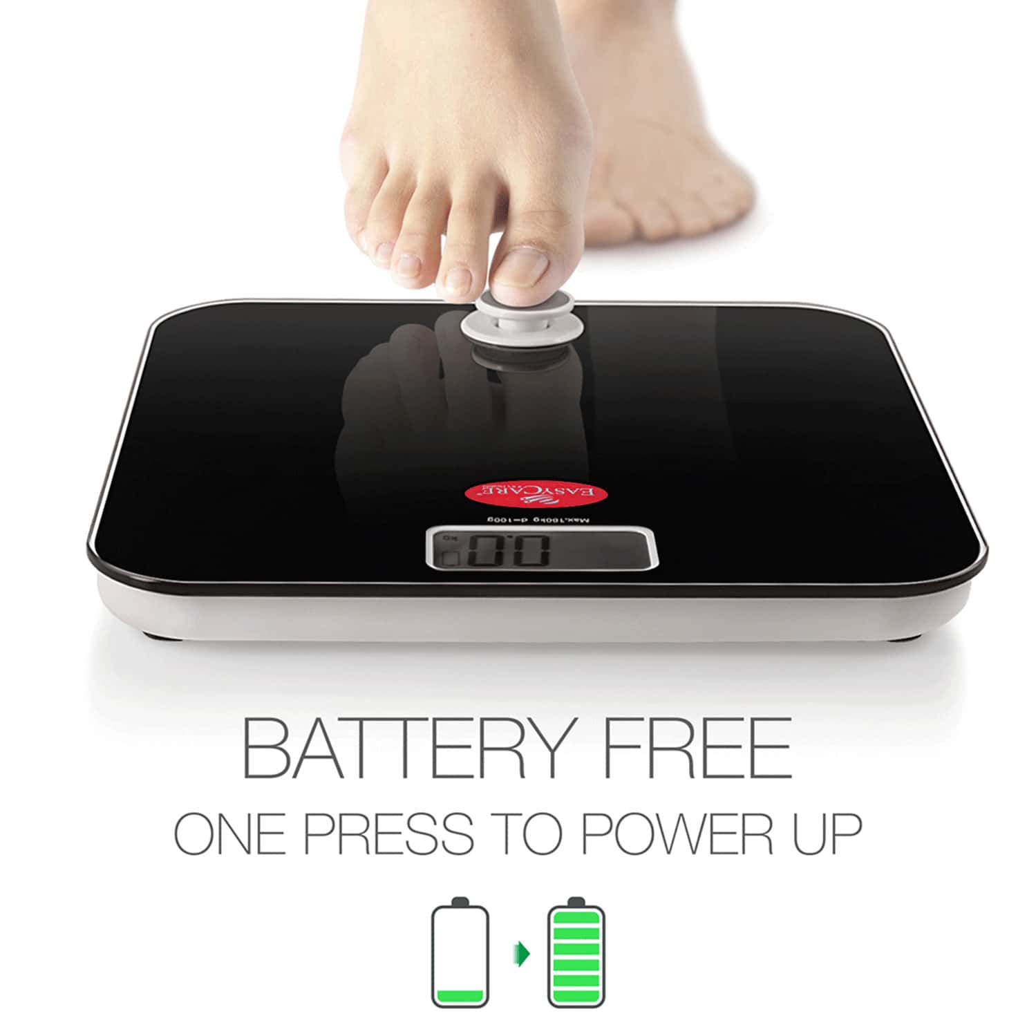Buy EASYCARE (GERMAN TECH.) BATTERY FREE WEIGHING SCALE (CAPACITY