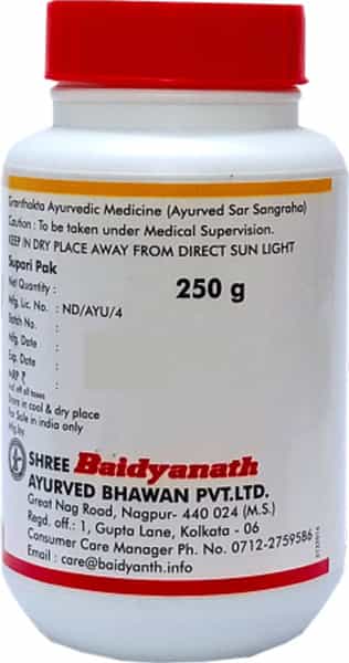 Baidyanath Asli Ayurved Supari Pak 250 Gm - Restorative Tonic For Women Improve Digestion