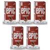 Manforce Epic Hot Dots Enhanced Dotted Condoms For Men Belgian Chocolate Flavour (Set Of 5X10)