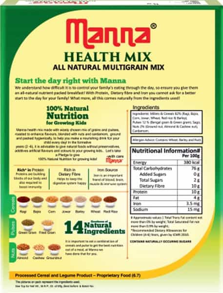 Manna Health Mix 1Kg Box