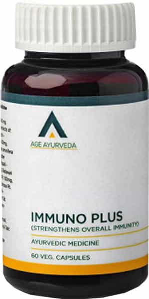 Age Ayurveda Immuno Plus Immunity Booster - 60 Vegetable Capsules