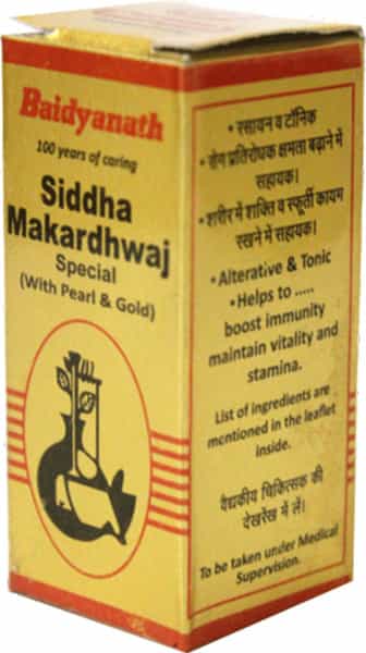 Baidyanath Asli Ayurved Siddha Makardhwaj Special 10 Tablets