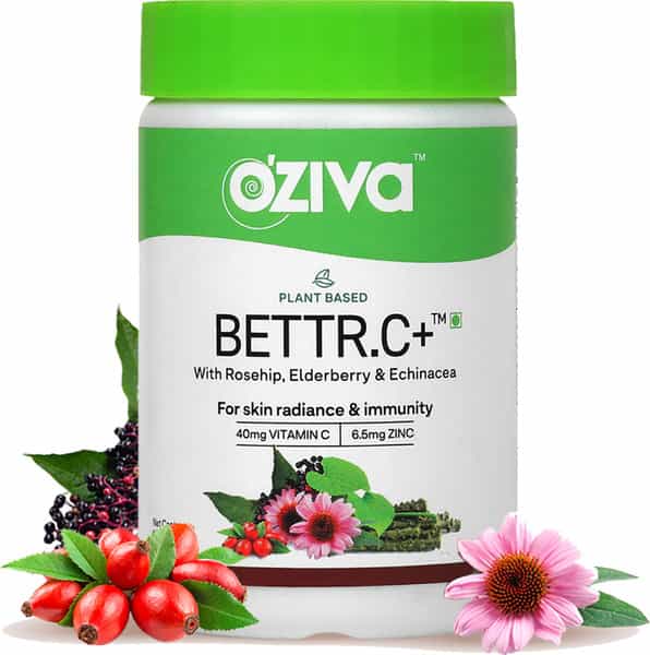 Oziva Bettr.c+ 60 Capsules | For Advanced Immunity Vegan
