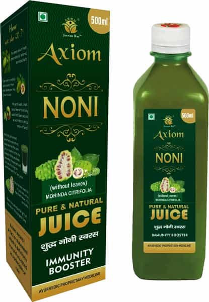 Axiom Noni Juice|Made With Fresh Noni Fruit|Rich In Anti-Oxidants|Helpful In Boosting Energy -500Ml