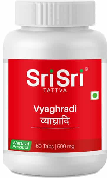 Sri Sri Tattva Vyaghradi - Decongestant | 60 Tabs | 500Mg