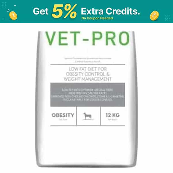 Vet Pro Obesity Control Dry Dog Food | 12 Kg