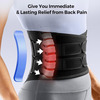 Besafe Forever Lumbar Sacral Belt | Unisex With 5 Flexible Splints (Size 30 42) Black