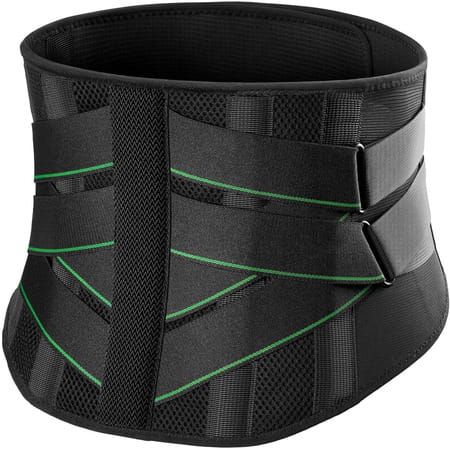 Besafe Forever Lumbar Sacral Belt | Unisex With 5 Flexible Splints (Size 30 42) Black