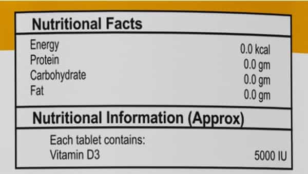 Purefoods Vitamin D3 - 5000 Iu - 60 Tablets
