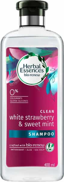 Herbal Essences Bio Renew Clean White Strawberry And Sweer Mint Shampoo - 400Ml