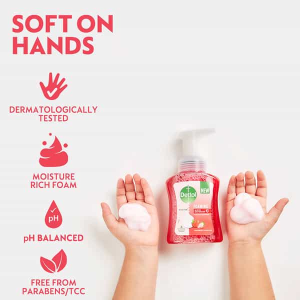 Dettol Strawberry Foaming Handwash Refill 200Ml