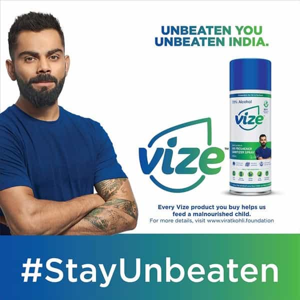 Vize Multiprotect Air Freshener Sanitizer Spray 500Ml
