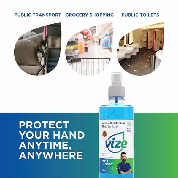 Vize Multiprotect Air Freshener Sanitizer Spray 500Ml
