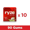Ryze Nicotine Gum 2Mg | Fresh Fenne| | 2Mg | Helps Quit Smoking & Tobacco | 9 Count | Pack Of 10