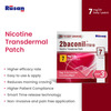 Rusan 2Baconil 7Mg | 1 Months Therapy Plan | Box | 7 Nicotine Transdermal Patch | Pack Of 4