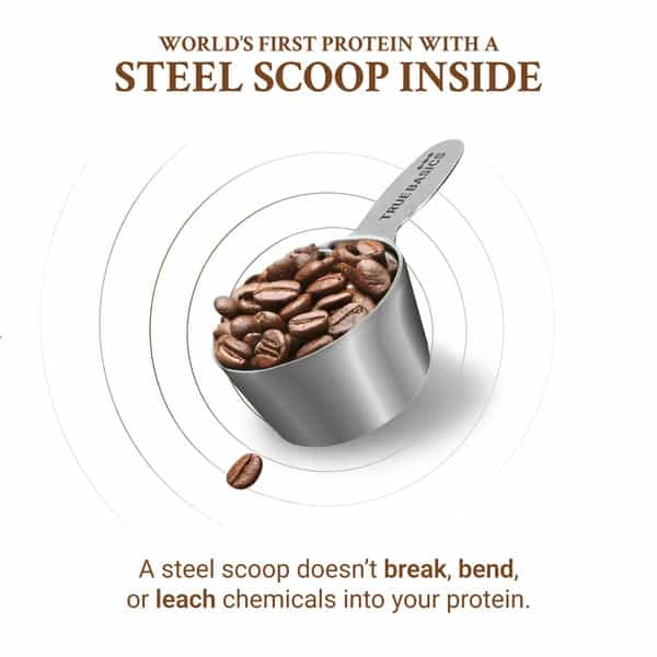 Truebasics Clean Whey 100% Protein Isolate Powder (Coffee | 1Kg) | 28G Protein