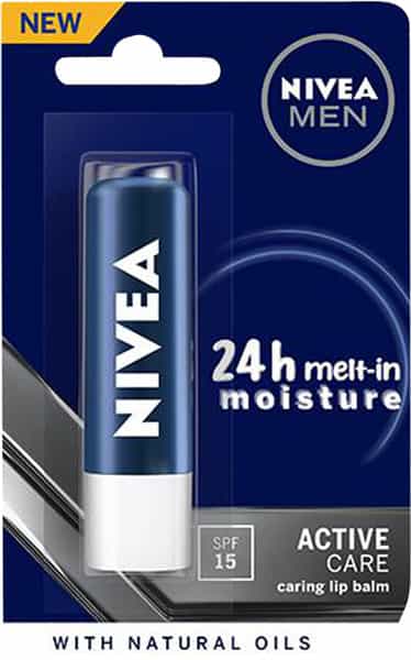 Nivea Men Spf 15 Lip Balm 4.8 Gm