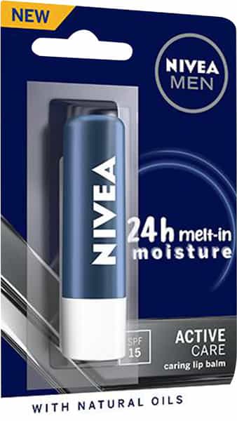 Nivea Men Spf 15 Lip Balm 4.8 Gm
