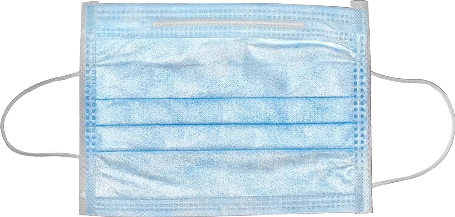 3 Ply Kids Face Mask Light Blue(Pack Of 50)