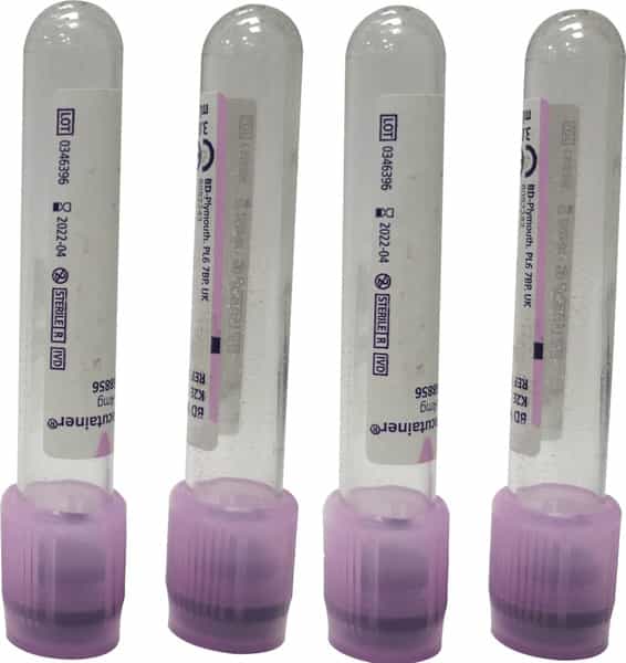 Greiner Non Barcoded Edta Vials | Set Of 500 Vials