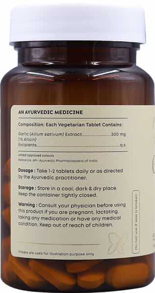 Forest Secrets Garlic | 100% Natural | Helps Lower Cholesterol Level | Powerful Antioxidant-60N