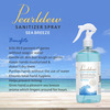 Pearldew Sanitizer Spray (Sea Breeze) 500 Ml | Aloe & Neem | Paraben Free (Pack Of 1)
