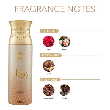 Ajmal 2 Persuade For Men & Women & 1 Wisal For Women Deodorants Each 200Ml Combo Pack Of 3