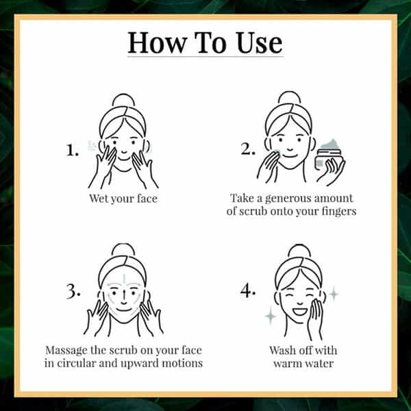 Good Vibes Rejuvenating Face Scrub Papaya - 50 G
