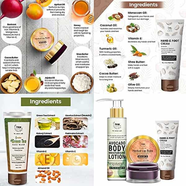Tnw The Natural Wash Hand And Foot Cream | Green Tea Face Wash | For Both Men & Women