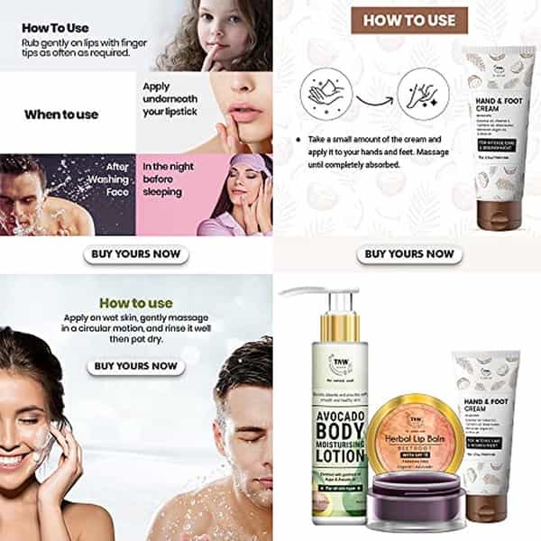 Tnw The Natural Wash Hand And Foot Cream | Green Tea Face Wash | For Both Men & Women