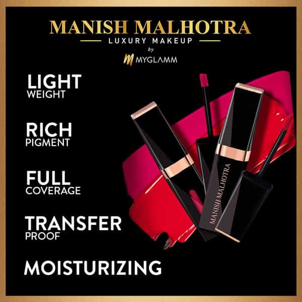 Manish Malhotra Beauty By Myglamm Liquid Matte Lipstick-Night Aura