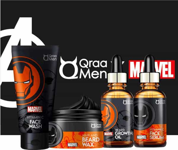 Qraa Men Iron Man Frame Freezer - Anti Ageing Kit For Men