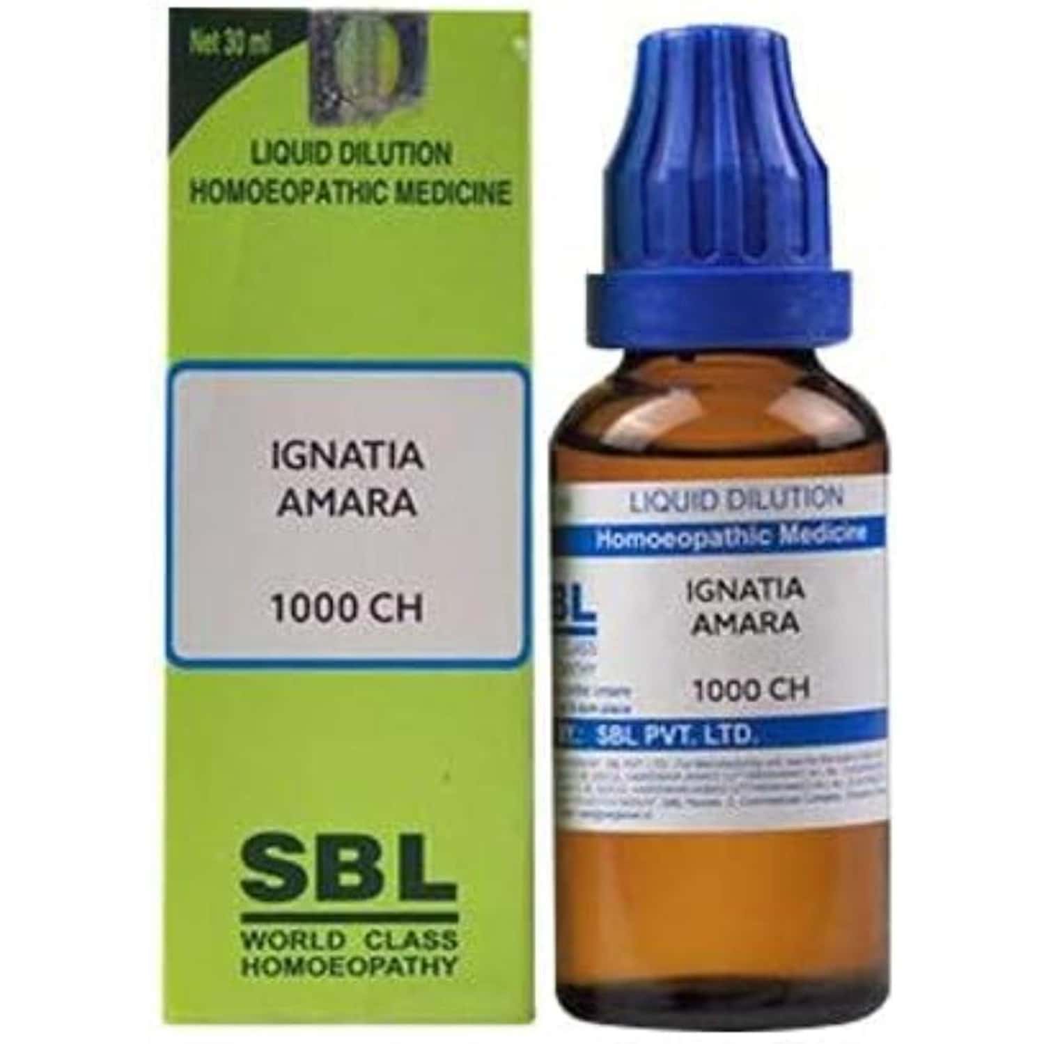 Sbl Ignatia Amara Dilution 1000 Ch 30 Ml Pack Of 3