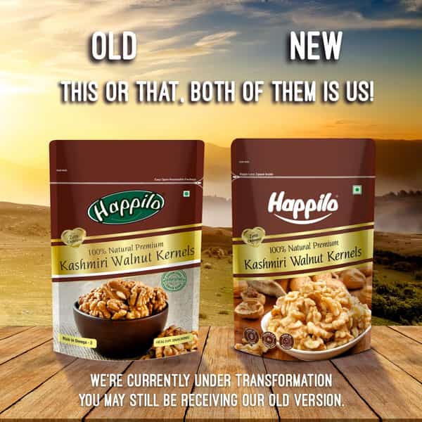 Happilo Premium Natural Kashmiri Walnut Kernels 200G