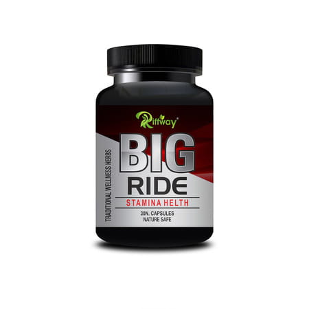 Big Ride Herbal Capsules For Increases Testosterone & Energy Levels (30 Capsules) 100% Ayurvedic