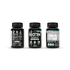 Nutrija Biotin Supplement For Hair Health | Reduce Hair Fall & Boost Hair Growth (120 Capsules)