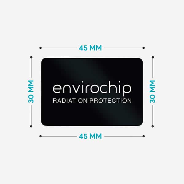 Envirochip - Clinically Tested Radiation Protection Chip For Laptop (Black)