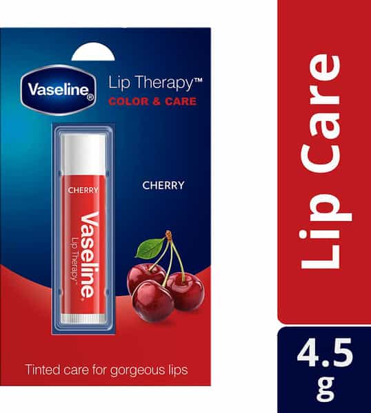 Vaseline Color & Care Cherry Chapstick-4.5 G