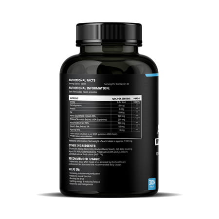 Nirvasa Alphaman Vegetarian Tablets 1b (1 X 30 Tablet)