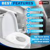 Besafe Forever Disposable Paper Toilet Seat Cover 20 Sheets Blue