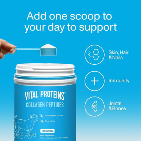 Vital Proteins | Collagen Peptides | Unflavored Liquid | 20 Oz (567g)